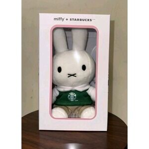 Starbucks x Miffy Plushie Summer Release Collab Limited Edition Ready